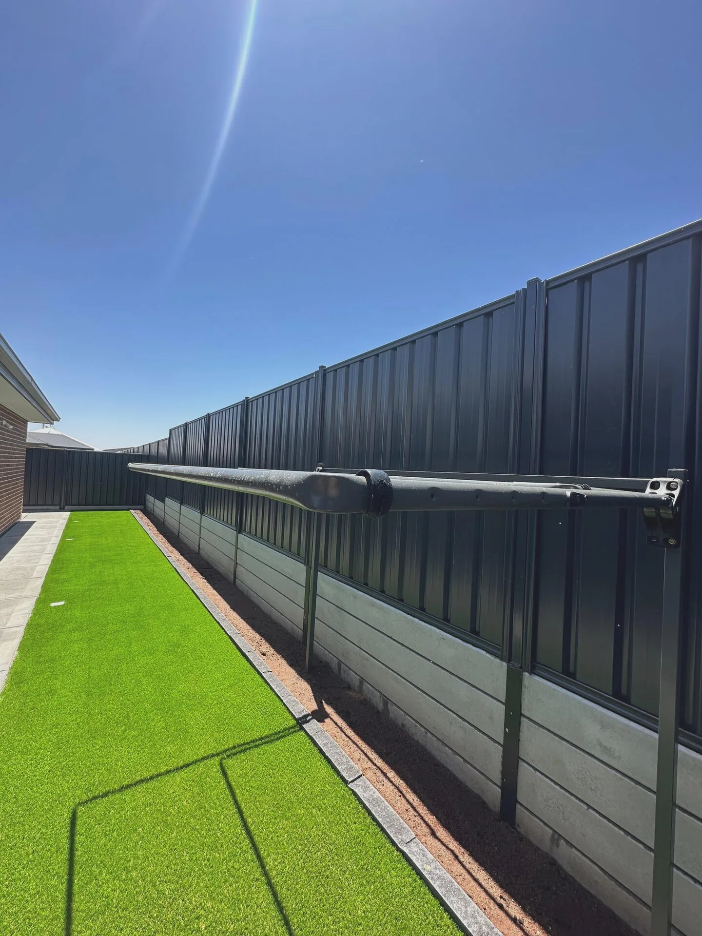Premium 30mm synthetic turf install, Northern Adelaide