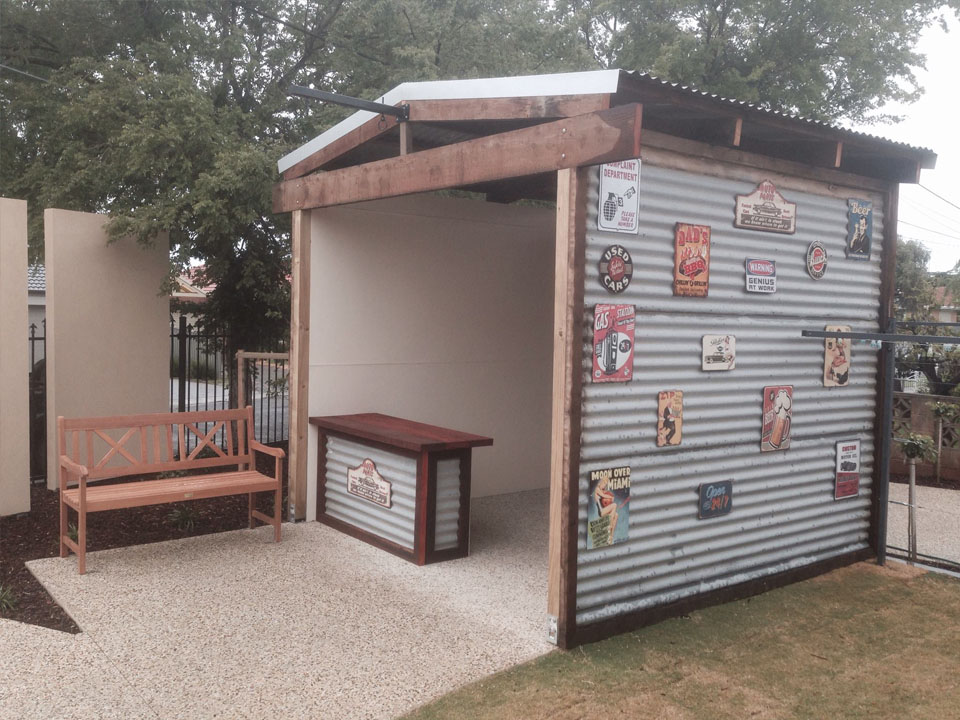 outdoor bar