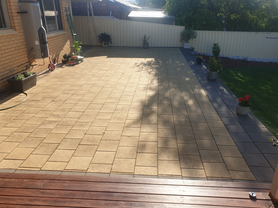 paved yard